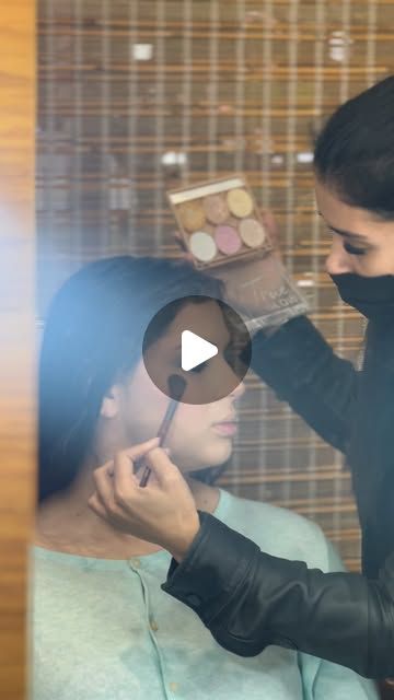 Produção especial de beleza no salão