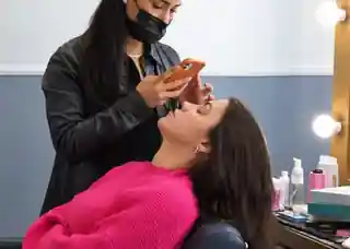 Atendimento de maquiagem e beleza no Patty Centro de Beleza